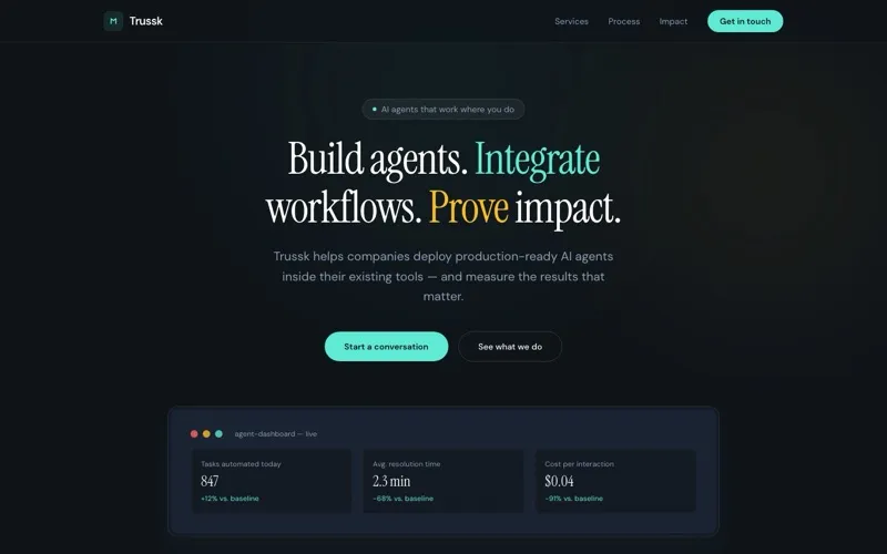 Trussk — preview